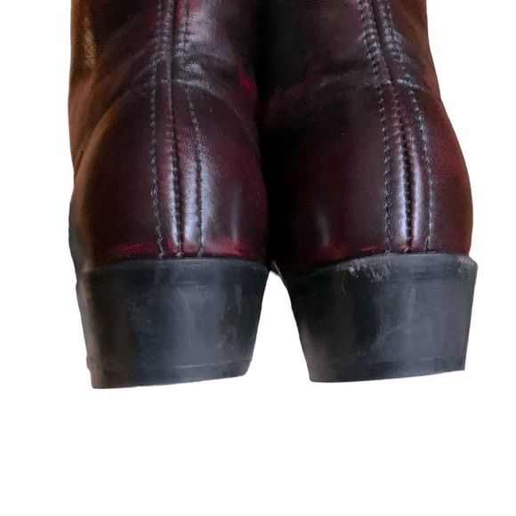 Laredo Fletcher Block Heel Cowboy Boots  Leather Men’s Size 13 SP1122 Western - Picture 6 of 16